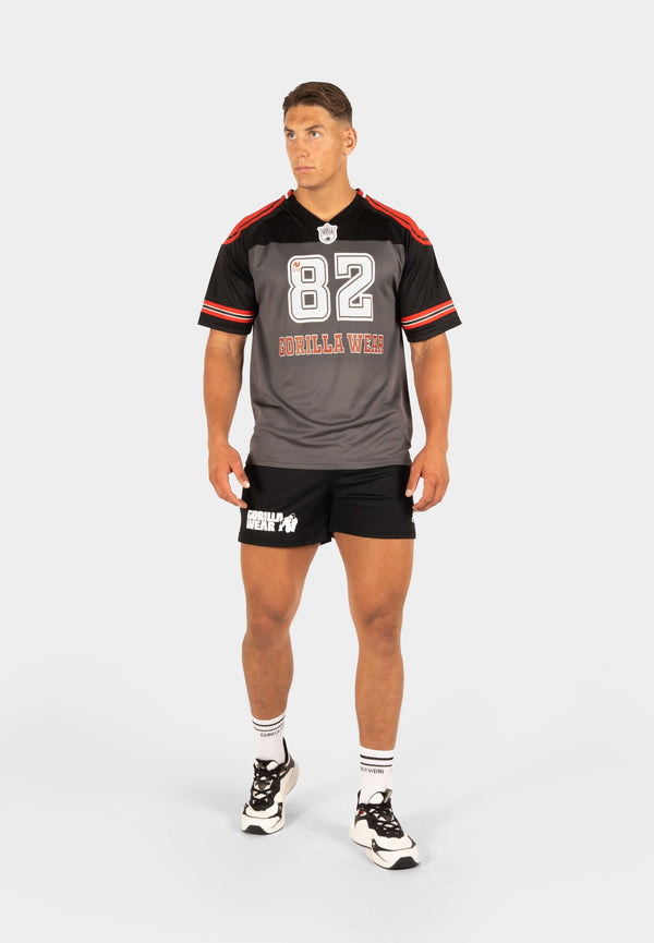 Tyler Football Jersey - Schwarz/Rot