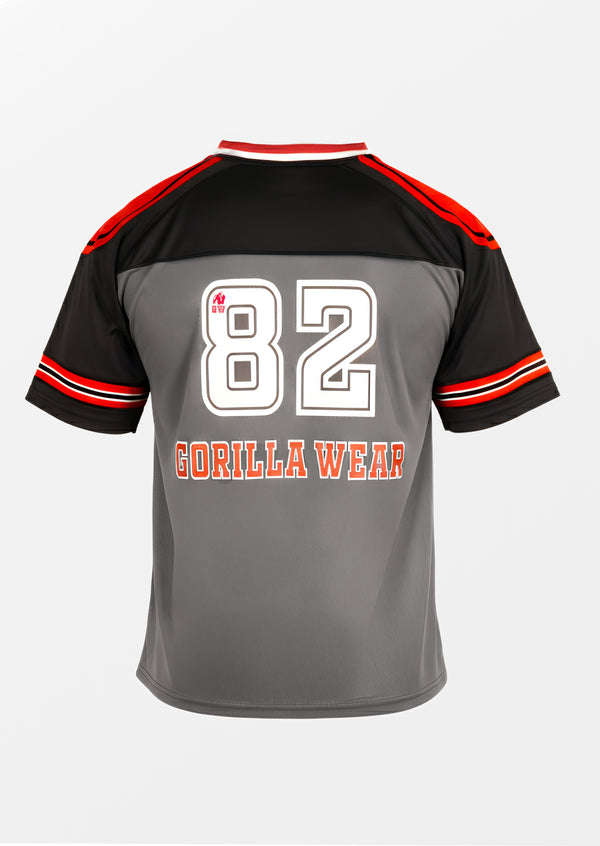 Tyler Football Jersey - Schwarz/Rot