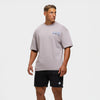 Macon Oversized T-Shirt Grau