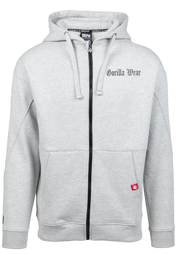 UTAH Zip Hoodie Grau