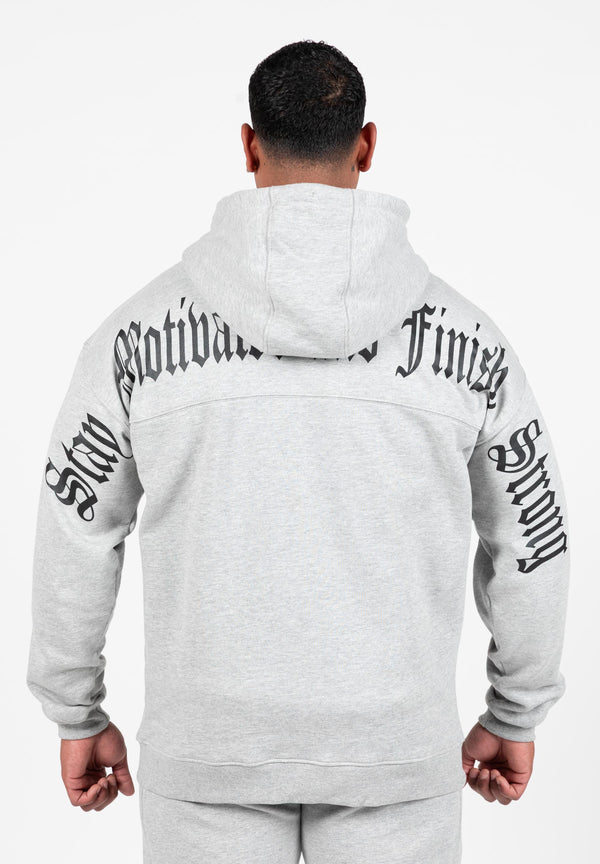 UTAH Zip Hoodie Grau