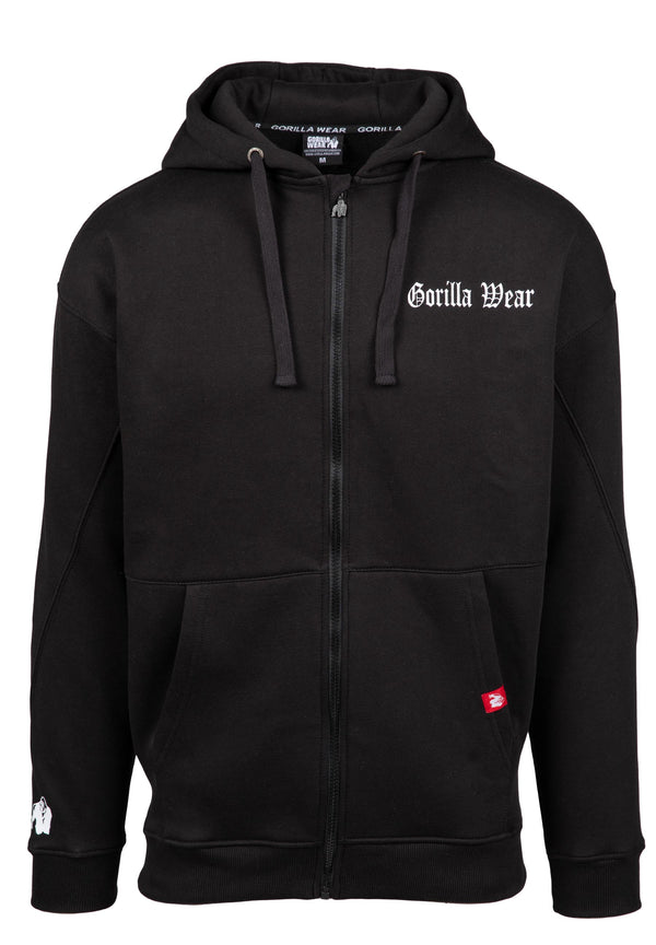 UTAH Zip Hoodie Schwarz