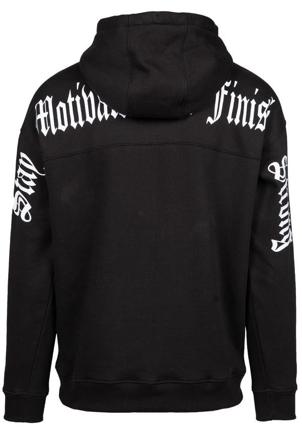 UTAH Zip Hoodie Schwarz