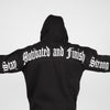 UTAH Zip Hoodie Schwarz