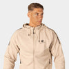 Harvey Track Hoodet Jacket - Beige