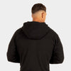 Harvey Track Hoodet Jacket - Schwarz