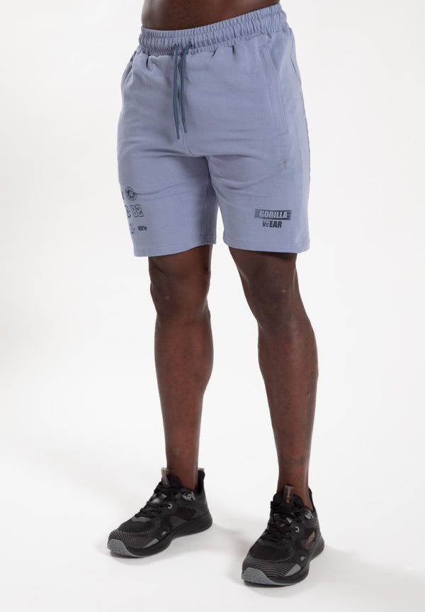 Lopez Shorts Stone Wash Blau