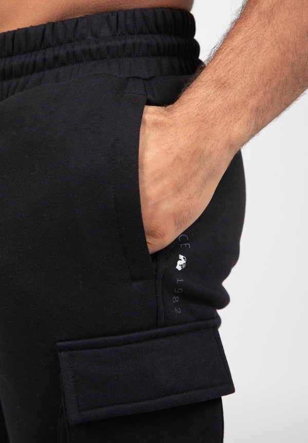 Hudson Cargo SweatShorts schwarz