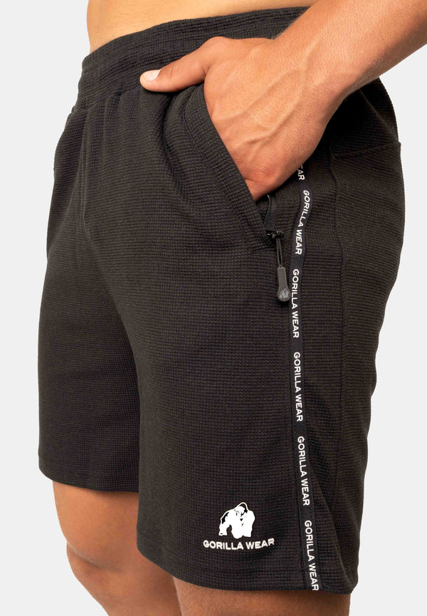 Harvey Track Shorts - Schwarz