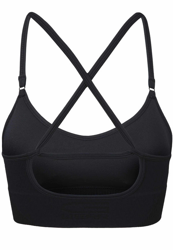 Olivia Seamless Sports Bra - Schwarz