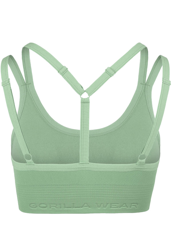 Whitney Seamless Sports Bra -Türkis