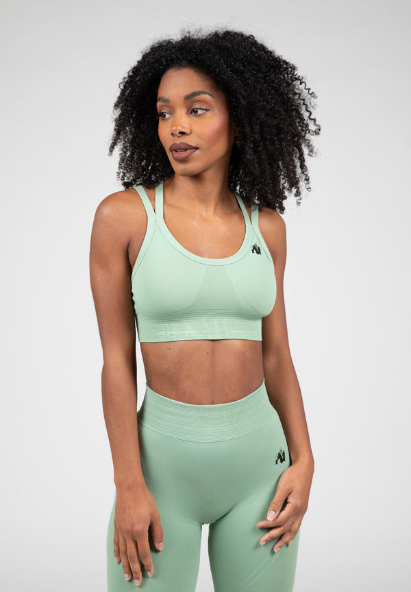 Whitney Seamless Sports Bra -Türkis