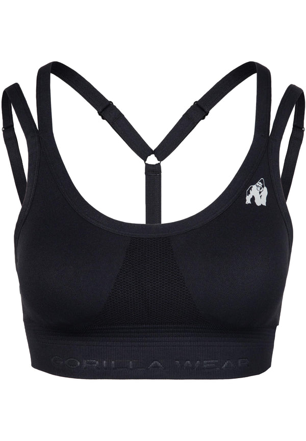 Whitney Seamless Sports Bra - Schwarz