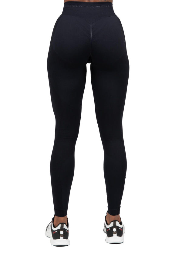 Whitney Seamless Leggings-Schwarz