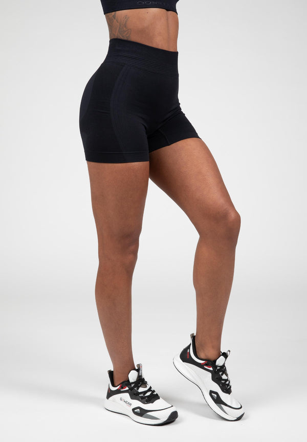 Whitney Seamless Shorts-Schwarz