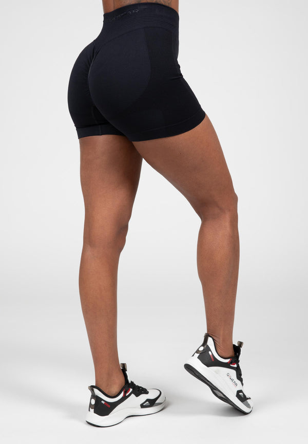 Whitney Seamless Shorts-Schwarz