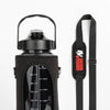 Water Bottle With Sleeve 2L - Schwarz