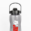 Water Bottle With Sleeve 2L - Schwarz