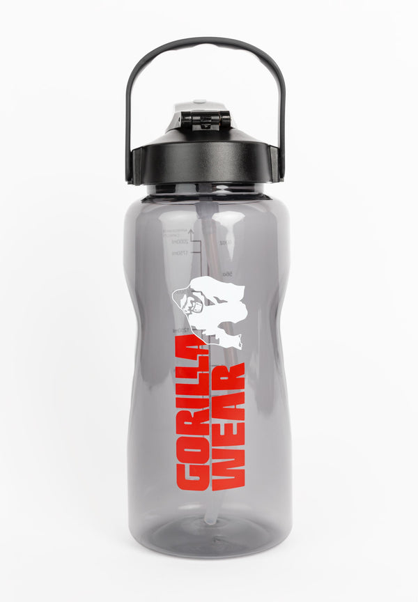 Water Bottle With Sleeve 2L - Schwarz