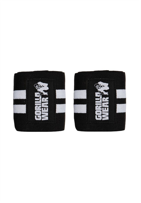 Gorilla Wear Ankle Wraps - Schwarz/Weiss