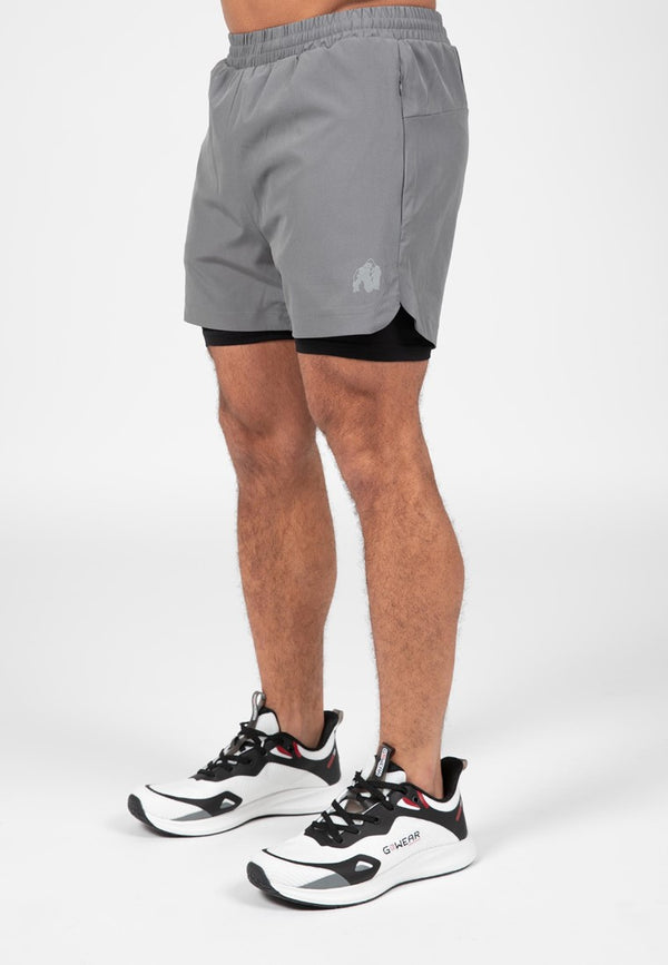 Cortez 2 in 1 Shorts - Anthrazit