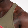 La Fayette Tank Top - Army Green