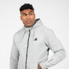 Leon Zip Hoodie - Grau