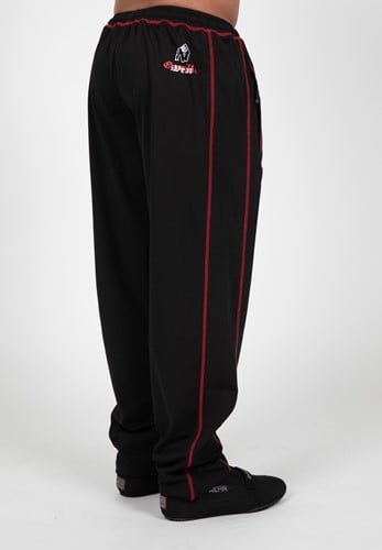 Marlow Mesh Pants - Schwarz/Rot