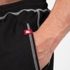 Marlow Mesh Shorts - Schwarz/Rot