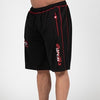 Marlow Mesh Shorts - Schwarz/Rot