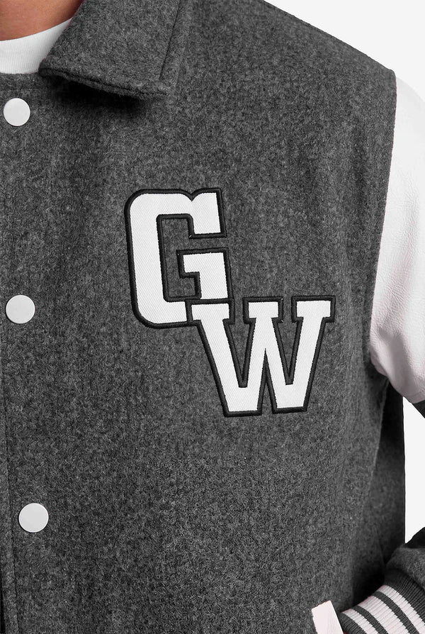 Stockholm Varsity Jacket - Grau