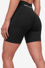 Florence Seamless Contour Shorts - Schwarz