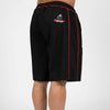 Marlow Mesh Shorts - Schwarz/Rot