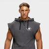 Huntley Sleeveless Hoodie - Grau