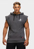 Huntley Sleeveless Hoodie - Grau