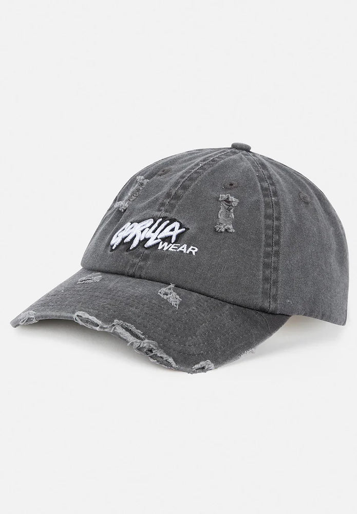 Galway Distressed Cap - Washed Grey