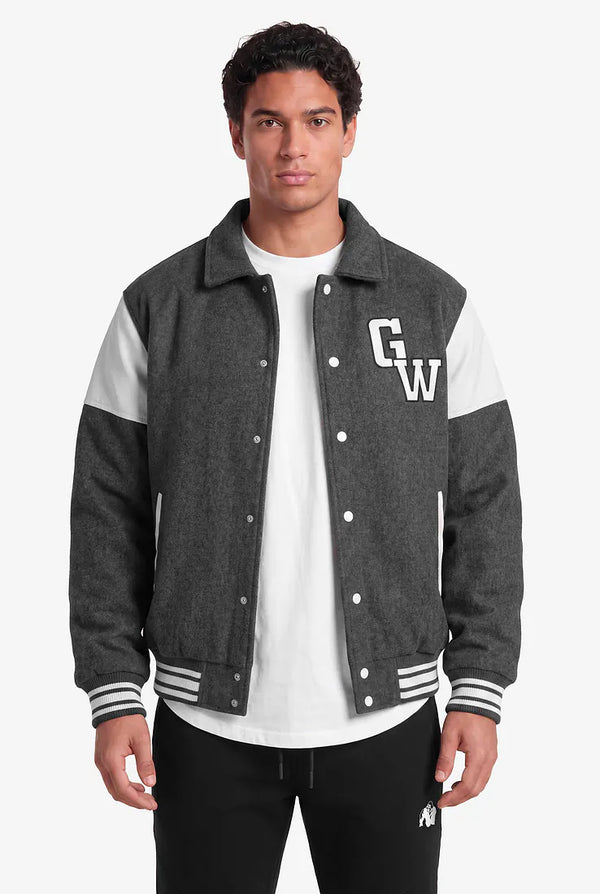 Stockholm Varsity Jacket - Grau