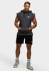 Huntley Sleeveless Hoodie - Grau