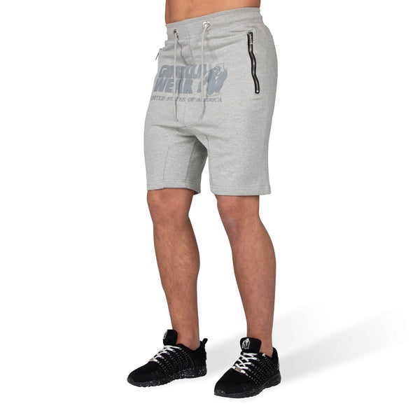 Alabama Drop Crotch Shorts - Grau