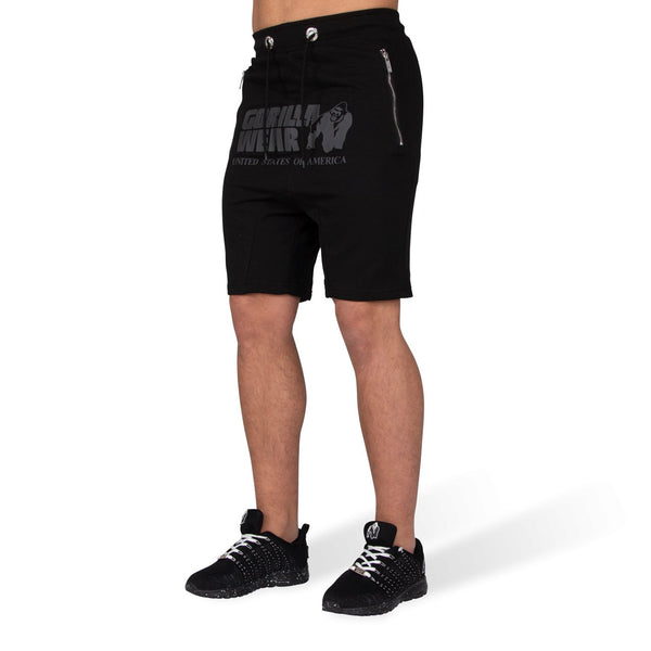 Alabama Drop Crotch Shorts - Schwarz