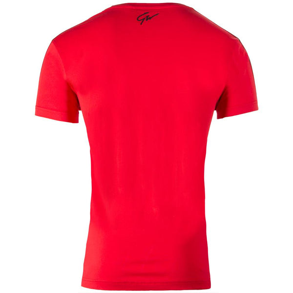 Chester T-Shirt - Rot/Schwarz