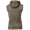 Selma Sleeveless Hoodie - Armee Grün