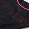 Carlin Compression Short Sleeve Top - Schwarz/Pink