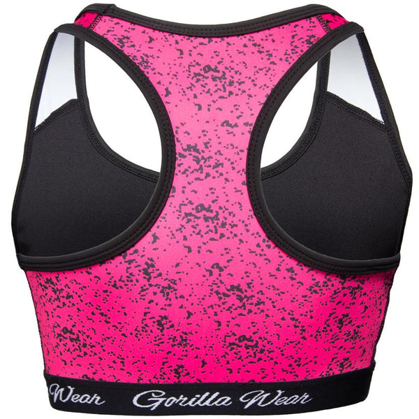 Hanna Sports Bra - Schwarz/Pink