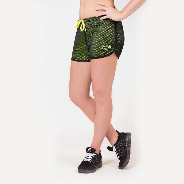 Madison Reversible Shorts - Schwarz/ Neon Gelb