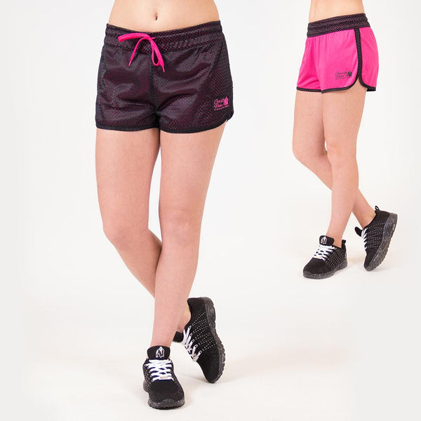 Madison Reversible Shorts Schwarz/Pink