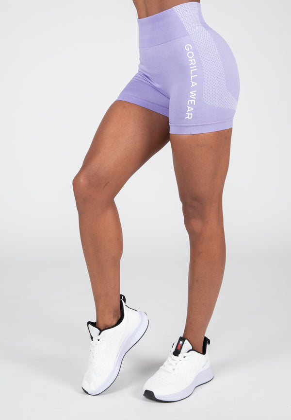 Selah Seamless Shorts - Lilac