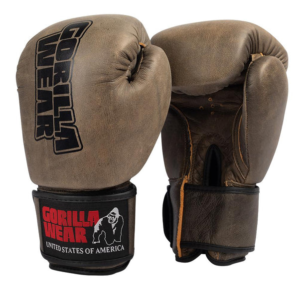 Yeso Boxing Gloves - Vintage Braun