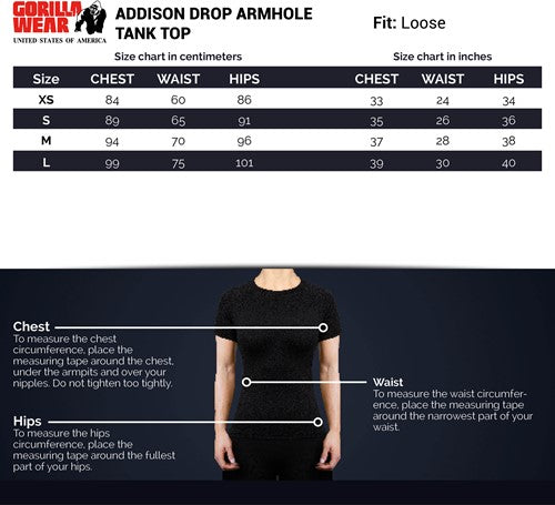 Addison Drop Armhole Tank Top - Rosa