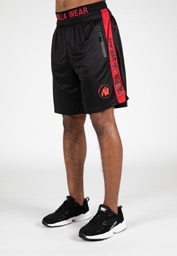 Atlanta Shorts - Schwarz/Rot